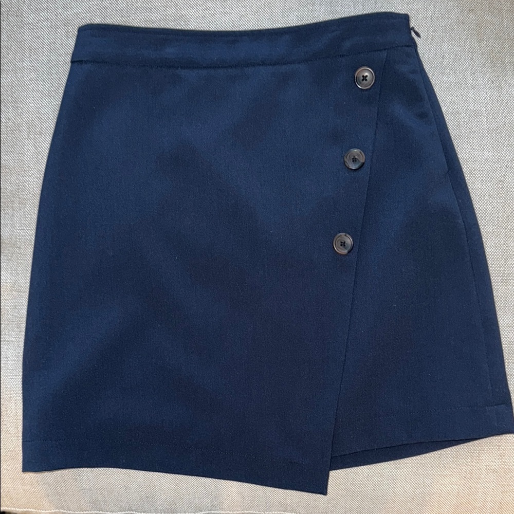 Elegant Navy Blue Skirt